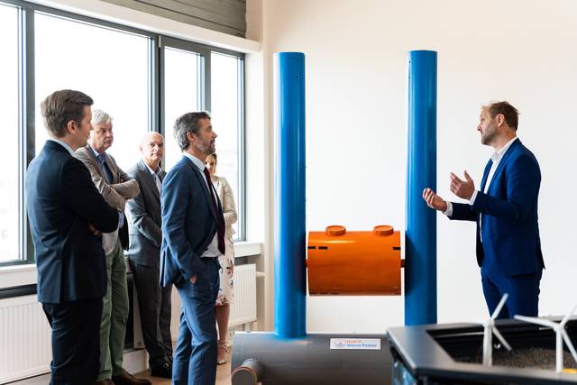 Honoured to present our technology to HRH Crown Prince Frederik of Denmark! news 